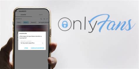 Cómo cancelar una suscripción en OnlyFans (2024)